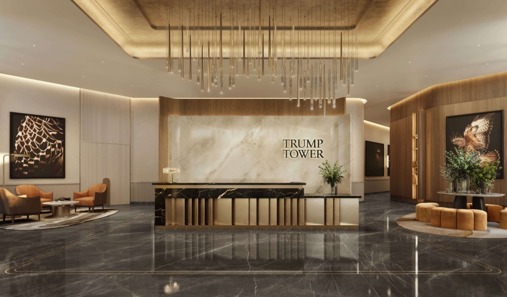 Trump Tower in Dubai